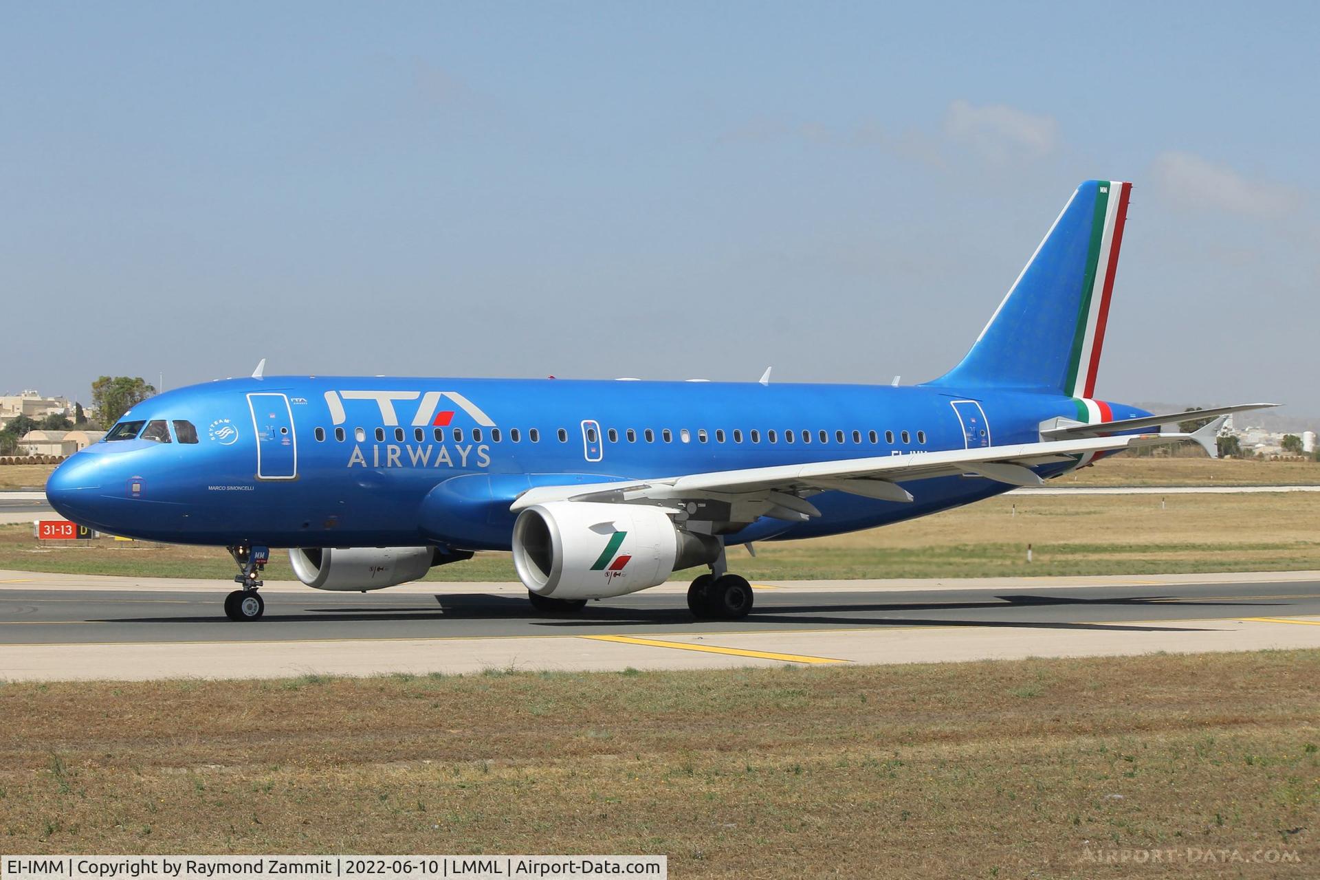 EI-IMM, 2011 Airbus A319-111 C/N 4759, A319 EI-IMM ITA