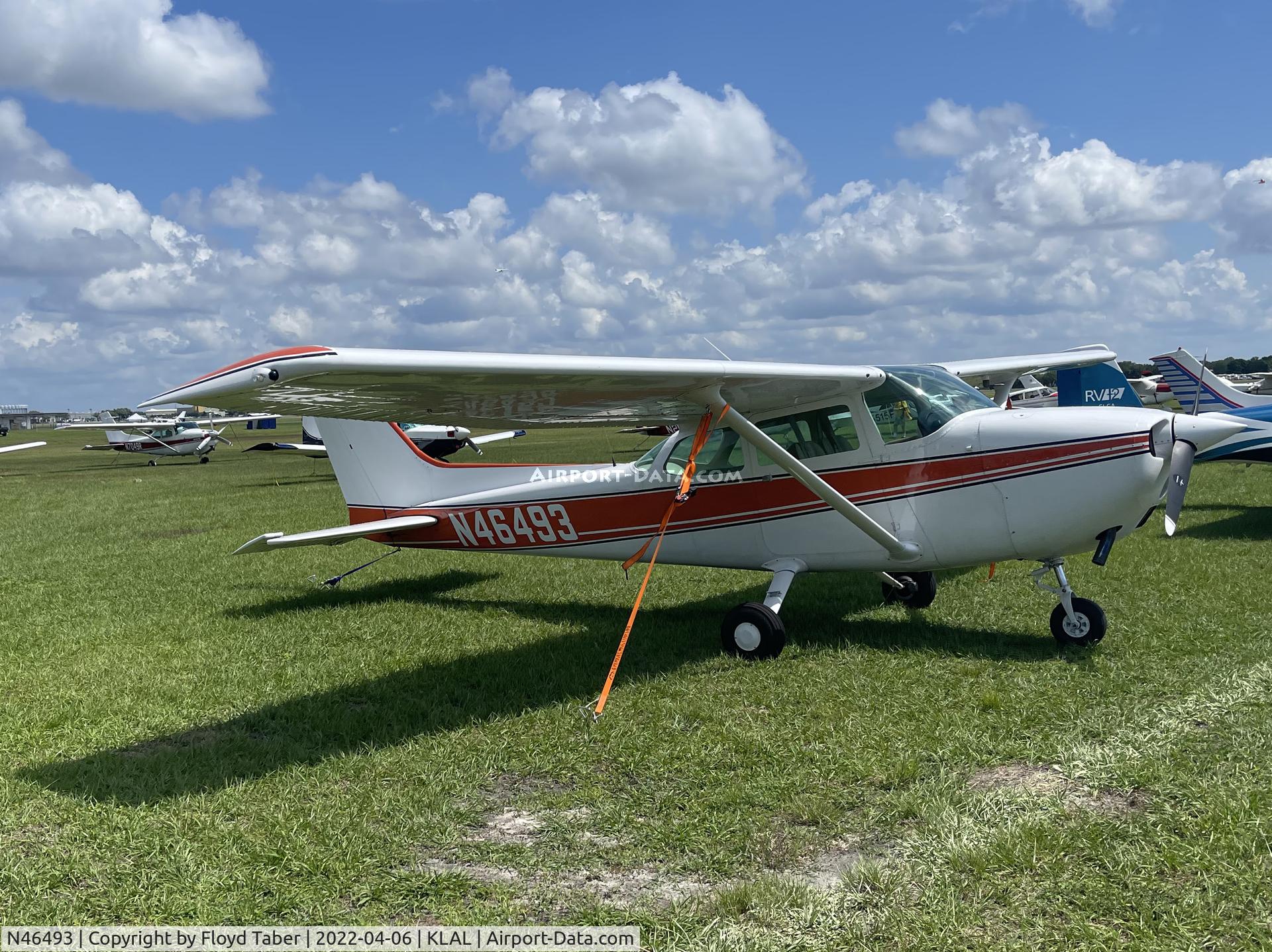 N46493, 1974 Cessna 172M C/N 17264186, SUN N FUN