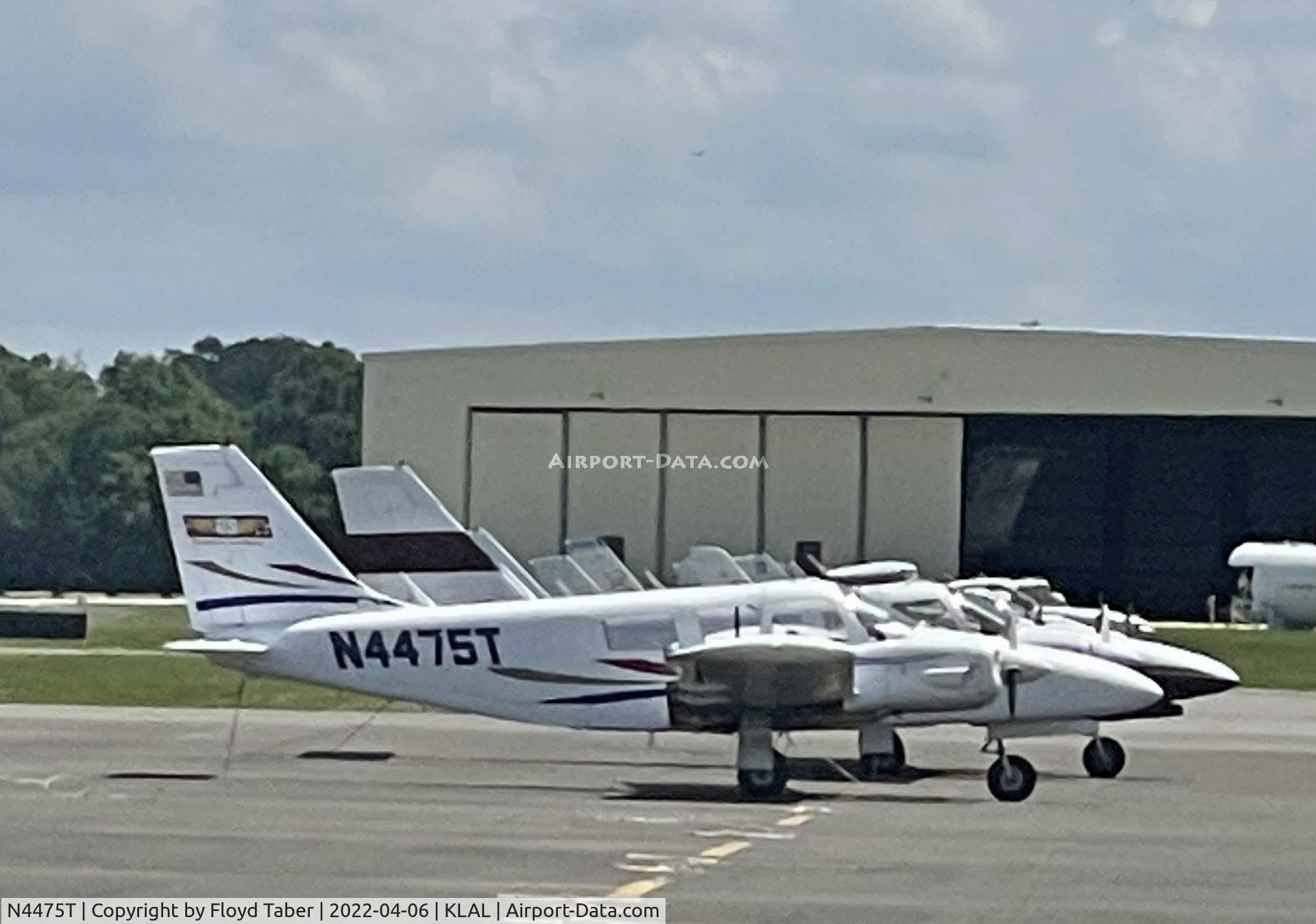 N4475T, 1972 Piper PA-34-200 C/N 34-7250106, SUN N FUN