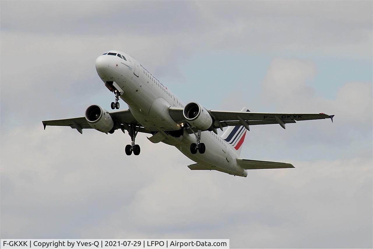 F-GKXK, 2003 Airbus A320-214 C/N 2140, Airbus A320-214, Take off rwy 24,Paris Orly airport (LFPO-ORY)