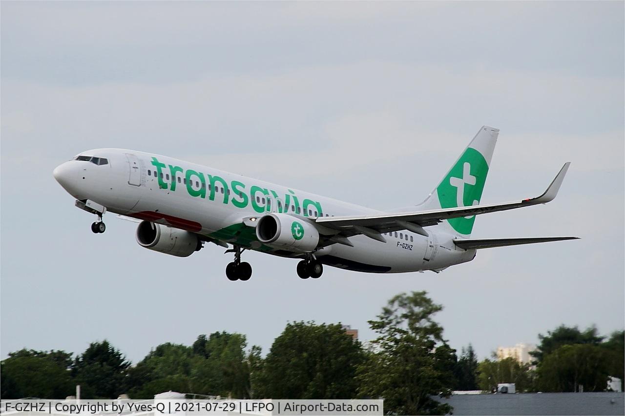 F-GZHZ, 2006 Boeing 737-85P C/N 33977, Boeing 737-85P, Take off rwy 24, Paris-Orly Airport (LFPO-ORY)
