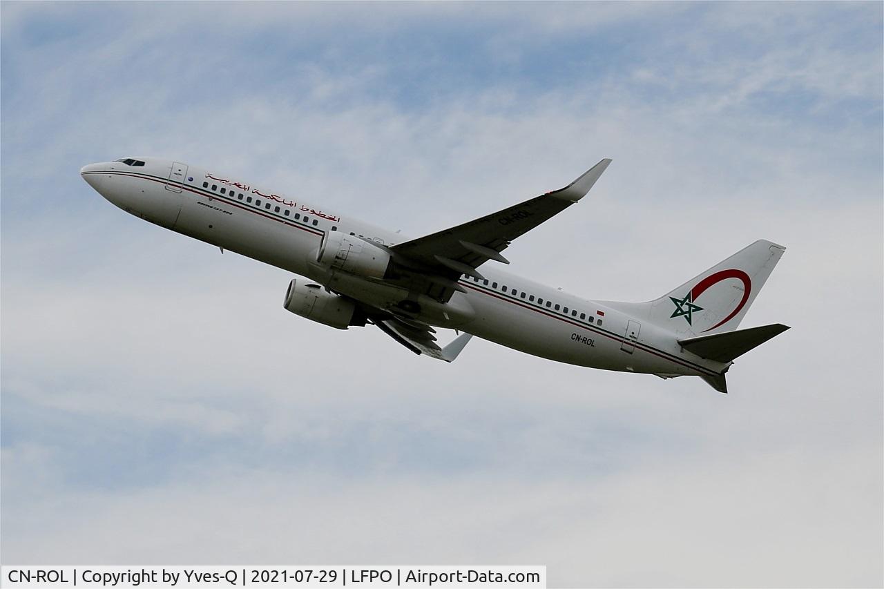 CN-ROL, 2007 Boeing 737-8B6 C/N 33065, Boeing 737-8B6, Take off rwy 24, Paris-Orly airport (LFPO-ORY)