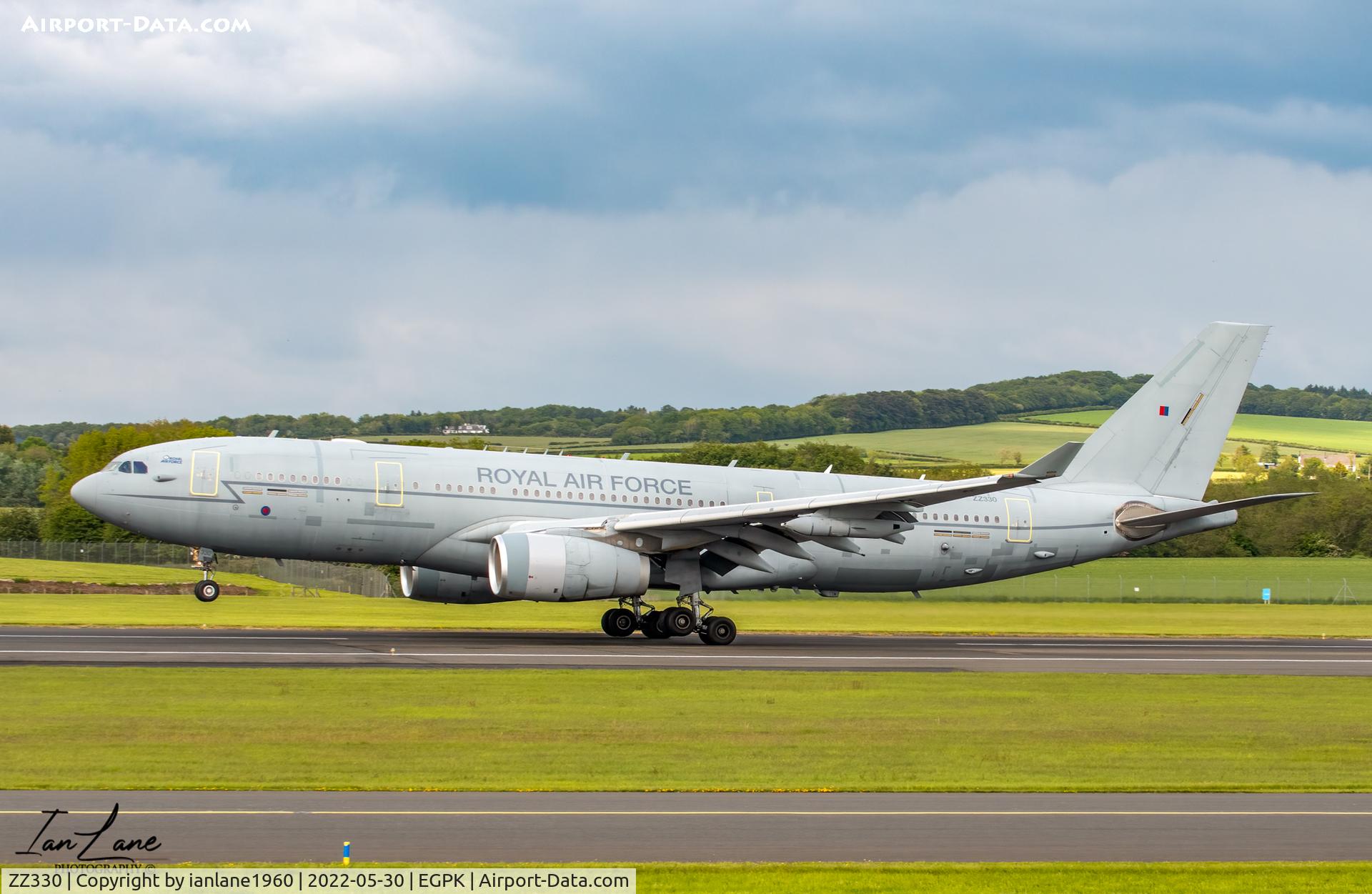 ZZ330, 2009 Airbus KC2 Voyager (A330-243MRTT) C/N 1046, At Prestwick