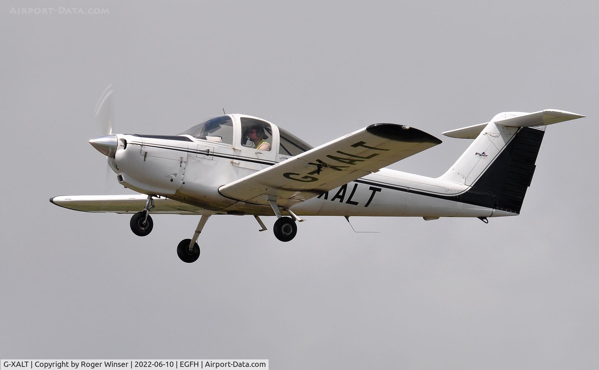 G-XALT, 1979 Piper PA-38-112 Tomahawk Tomahawk C/N 38-79A0801, Resident Tomahawk operated by Cambrian Flying Club.
