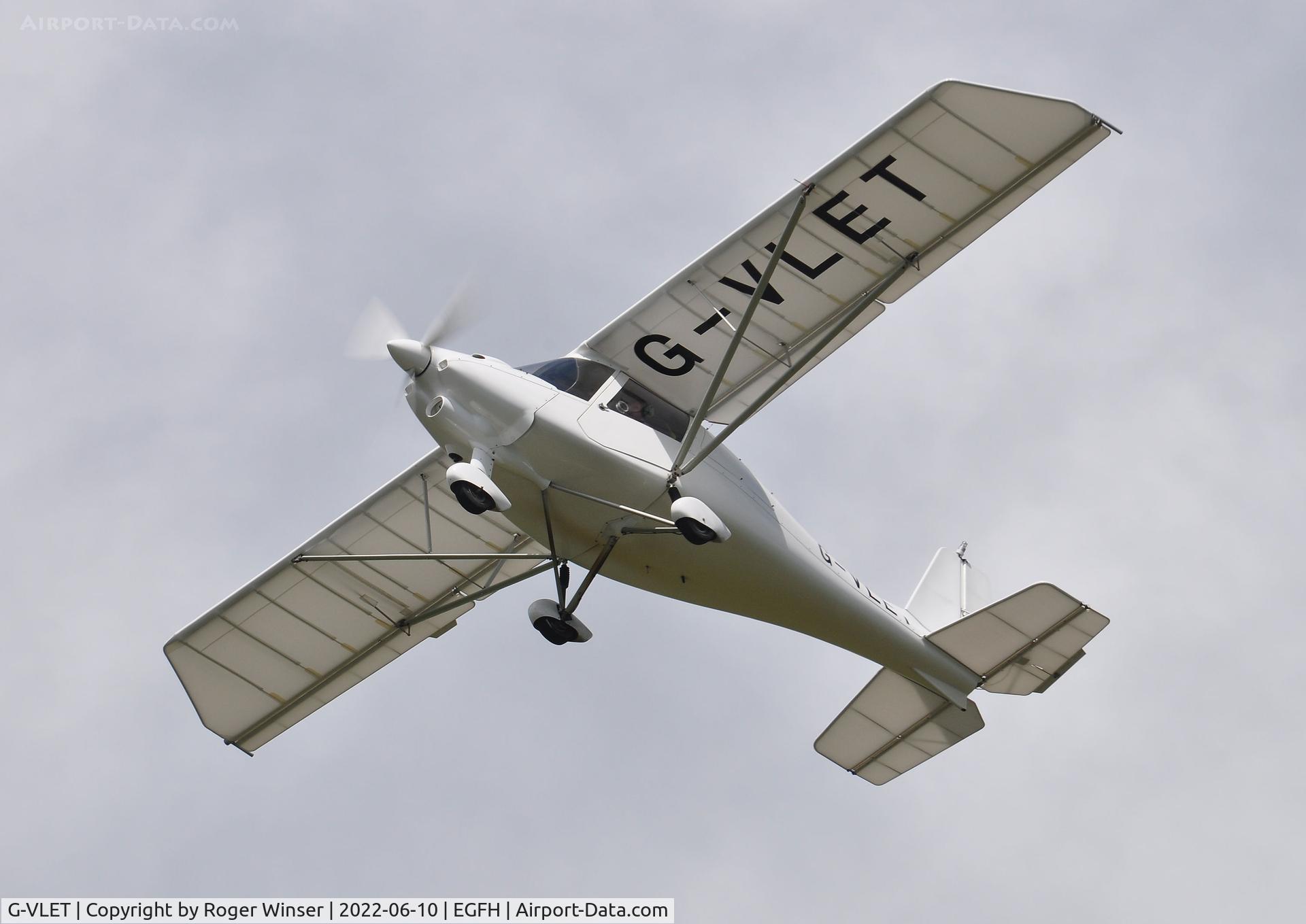 G-VLET, 2020 Comco Ikarus C42 FB100 Bravo C/N 2002-7587, Resident Ikarus operated by Gower Flight Centre.