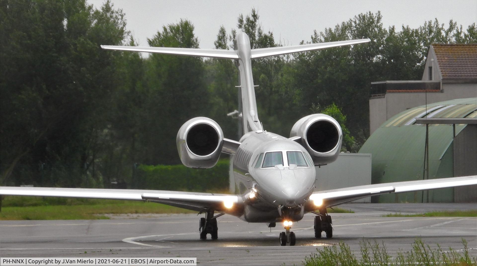 PH-NNX, 2004 Cessna 750 Citation X Citation X C/N 750-0232, ostend, Bruges, Belgium