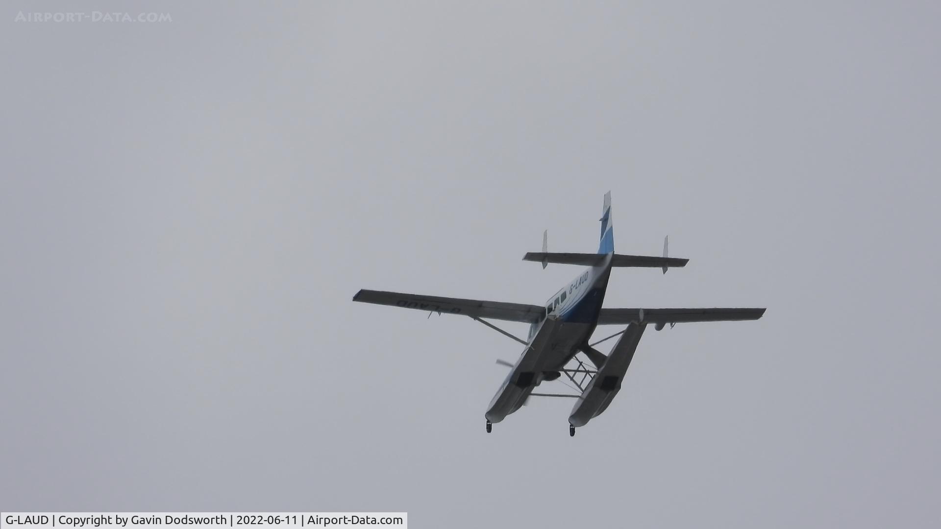 G-LAUD, 2016 Cessna 208 Caravan I C/N 208-00582, Over Darlington on June 11th 2022