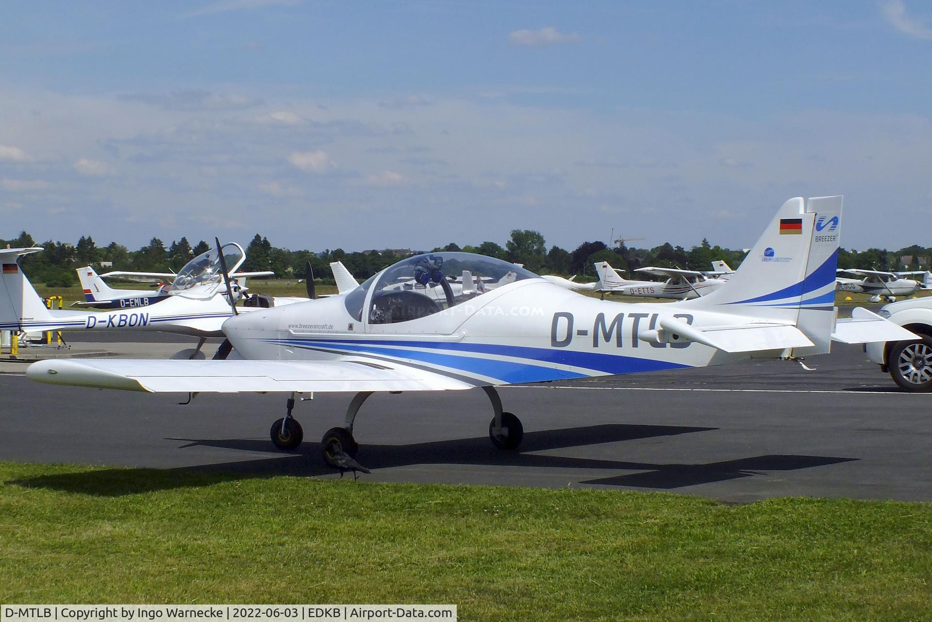 D-MTLB, Aerostyle Breezer B400 C/N Not found D-MTLB, Aerostyle Breezer B400 at Bonn-Hangelar airfield '2205-06