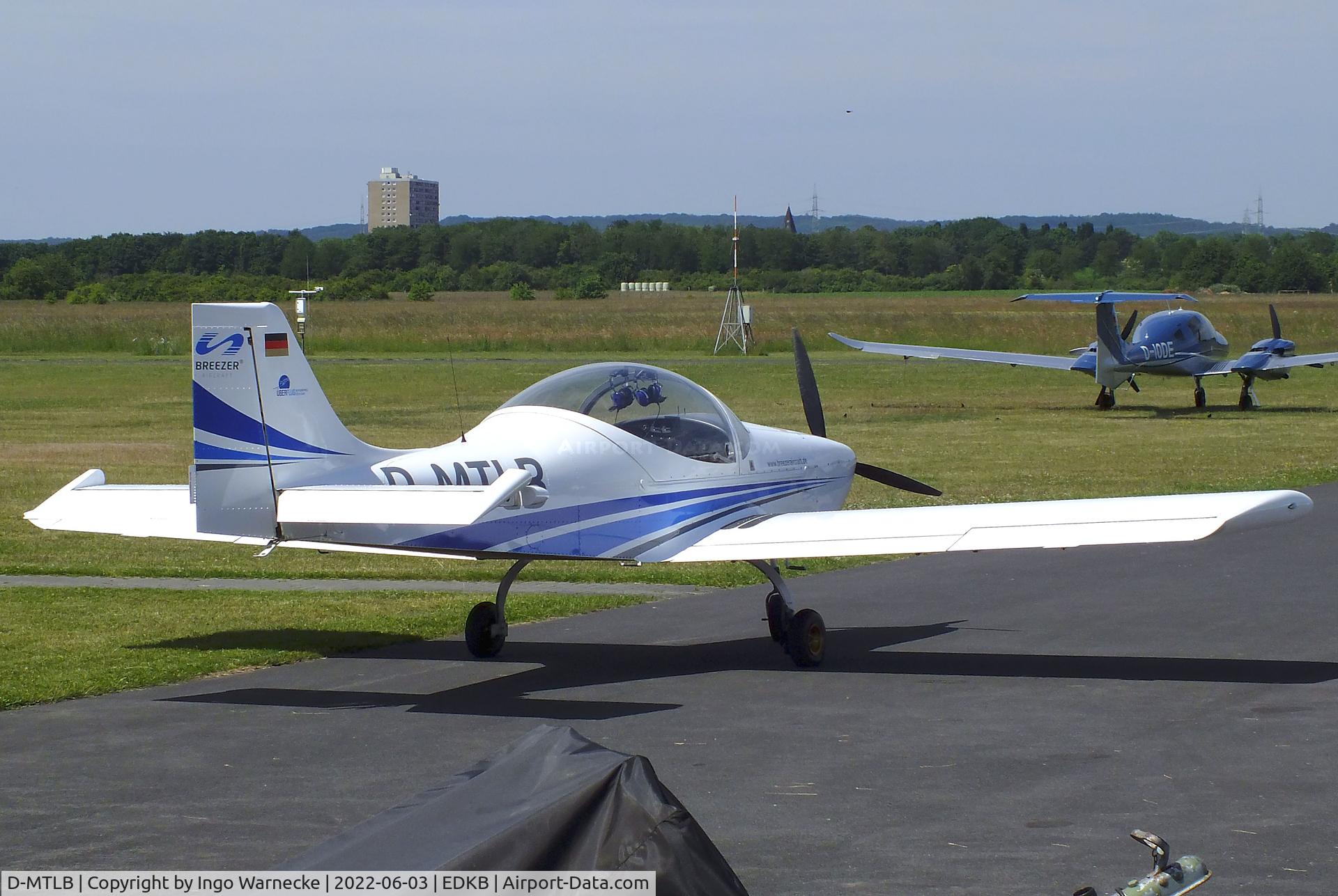 D-MTLB, Aerostyle Breezer B400 C/N Not found D-MTLB, Aerostyle Breezer B400 at Bonn-Hangelar airfield '2205-06