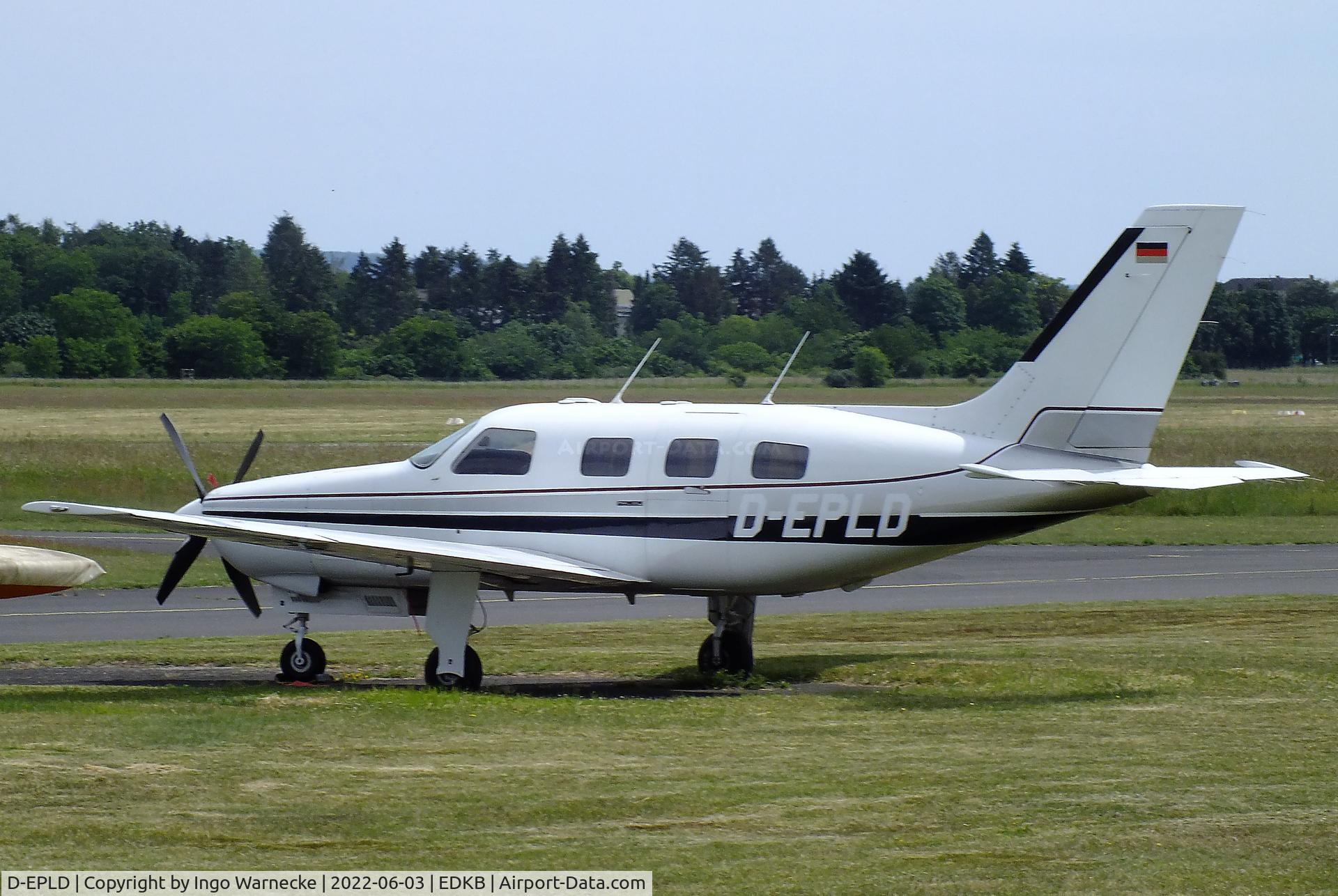 D-EPLD, 1986 Piper PA-46-310P Malibu C/N 46-8608047, Piper PA-46-310P Malibu at Bonn-Hangelar airfield '2205-06