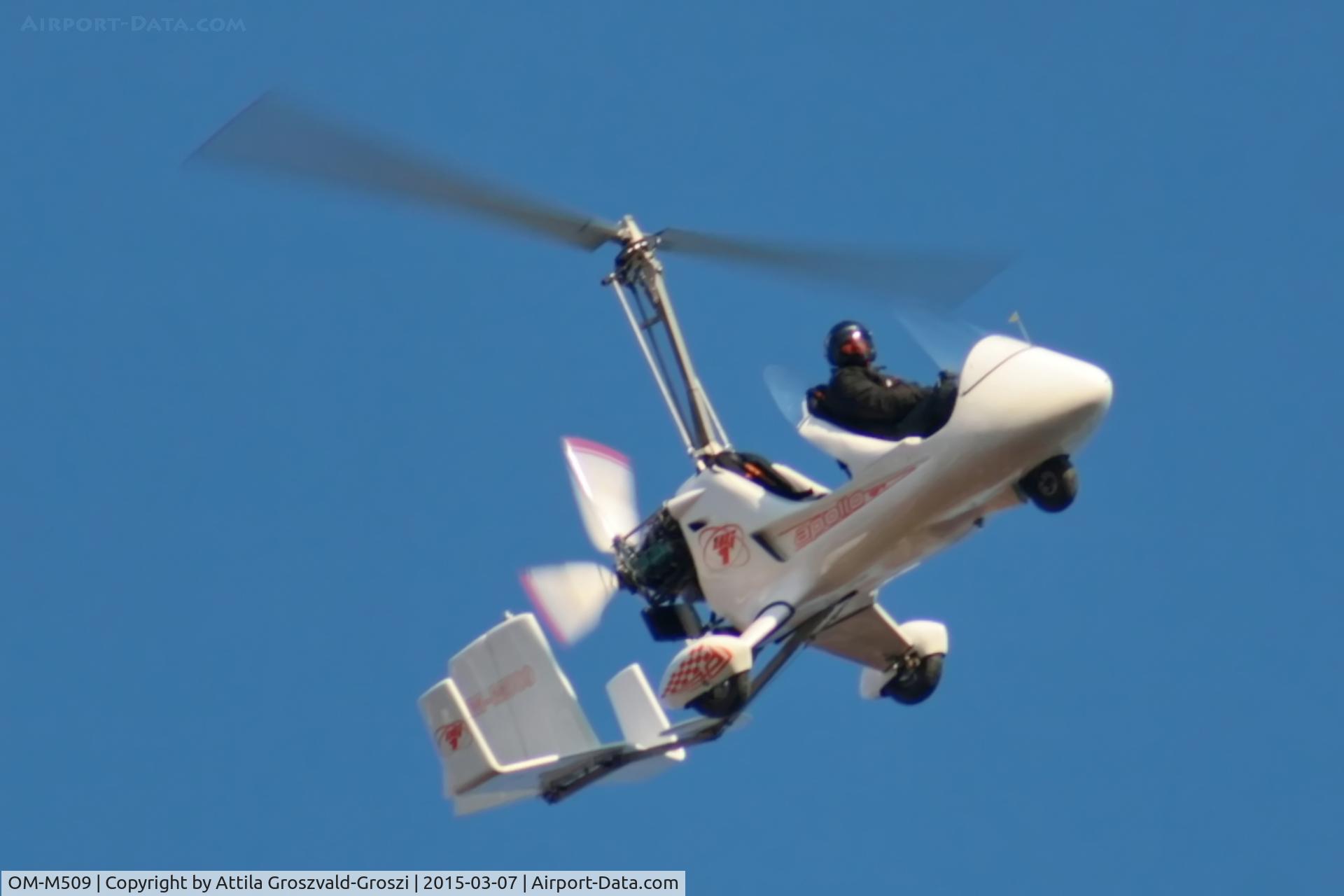 OM-M509, 2014 Halley Apollo Gyro AG-1 C/N Not found OM-M509, In the airspace of the city of Veszprém, Hungary