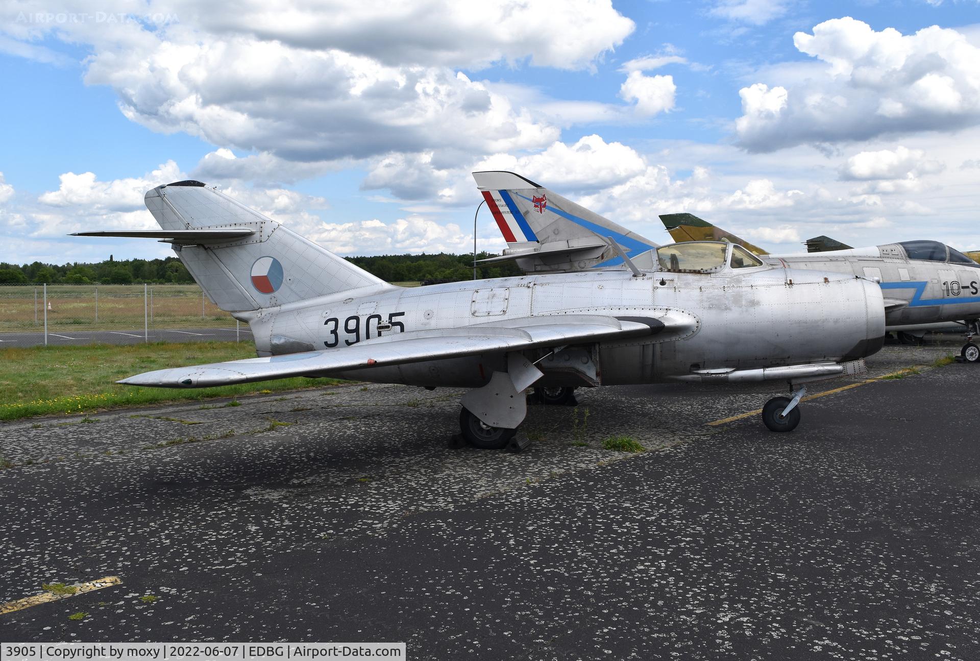 3905, Aero S-102 (MiG-15bis) C/N 623905, Aero S-102 (MiG-15bis) at the Bundeswehr Museum of Military History – Berlin-Gatow Airfield.