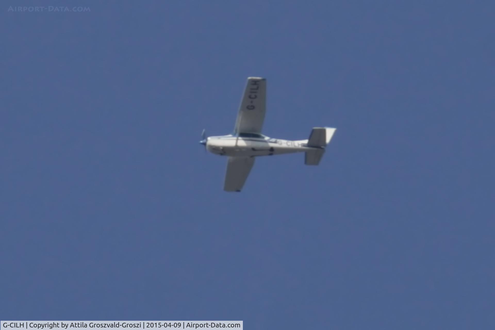 G-CILH, 1979 Cessna TR182 Turbo Skylane RG Turbo Skylane RG C/N R18201030, In the airspace of the city of Veszprém, Hungary