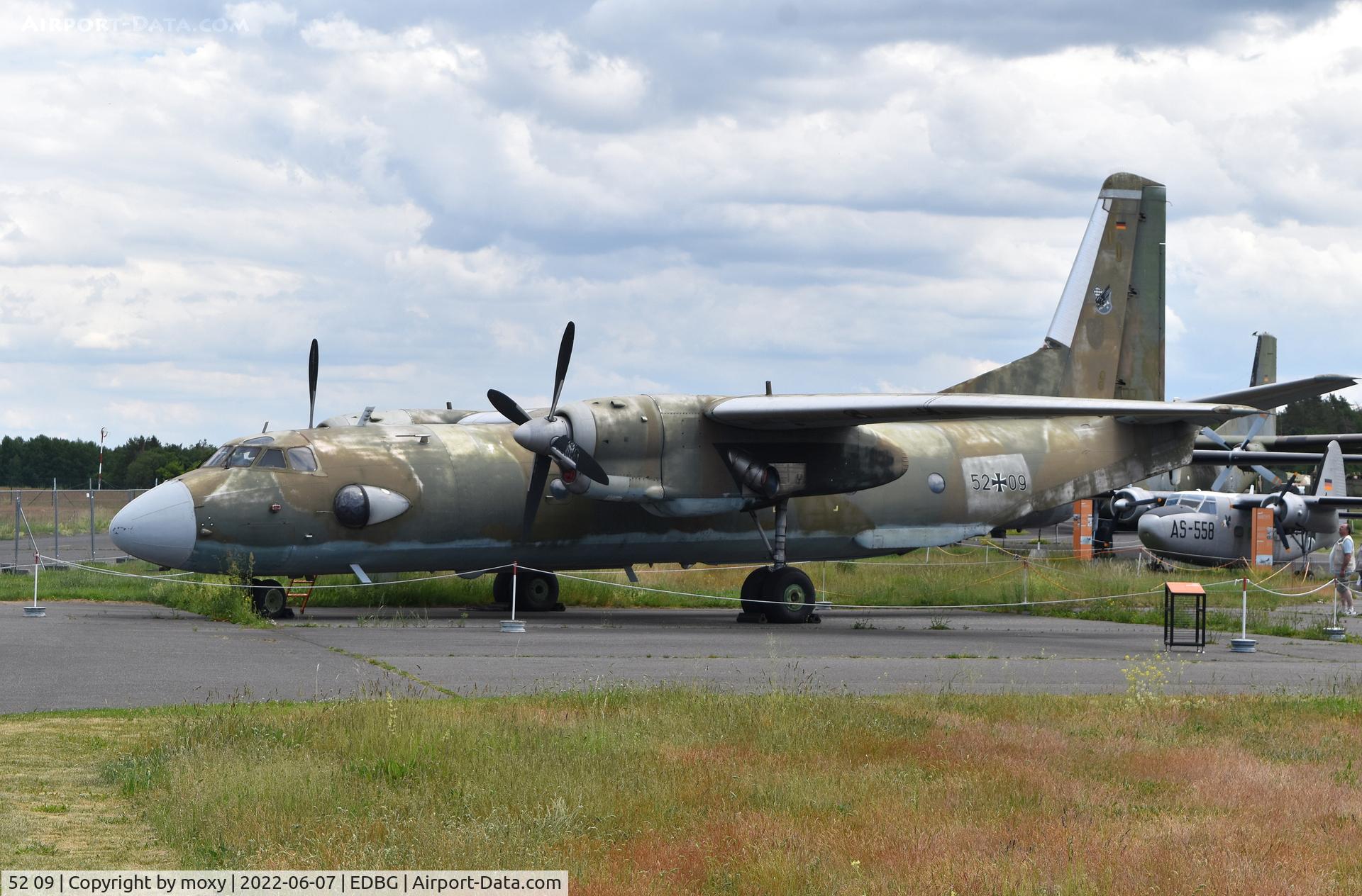 52 09, 1981 Antonov An-26SM C/N 114-02, Antonov An-26SM at the Bundeswehr Museum of Military History – Berlin-Gatow Airfield.