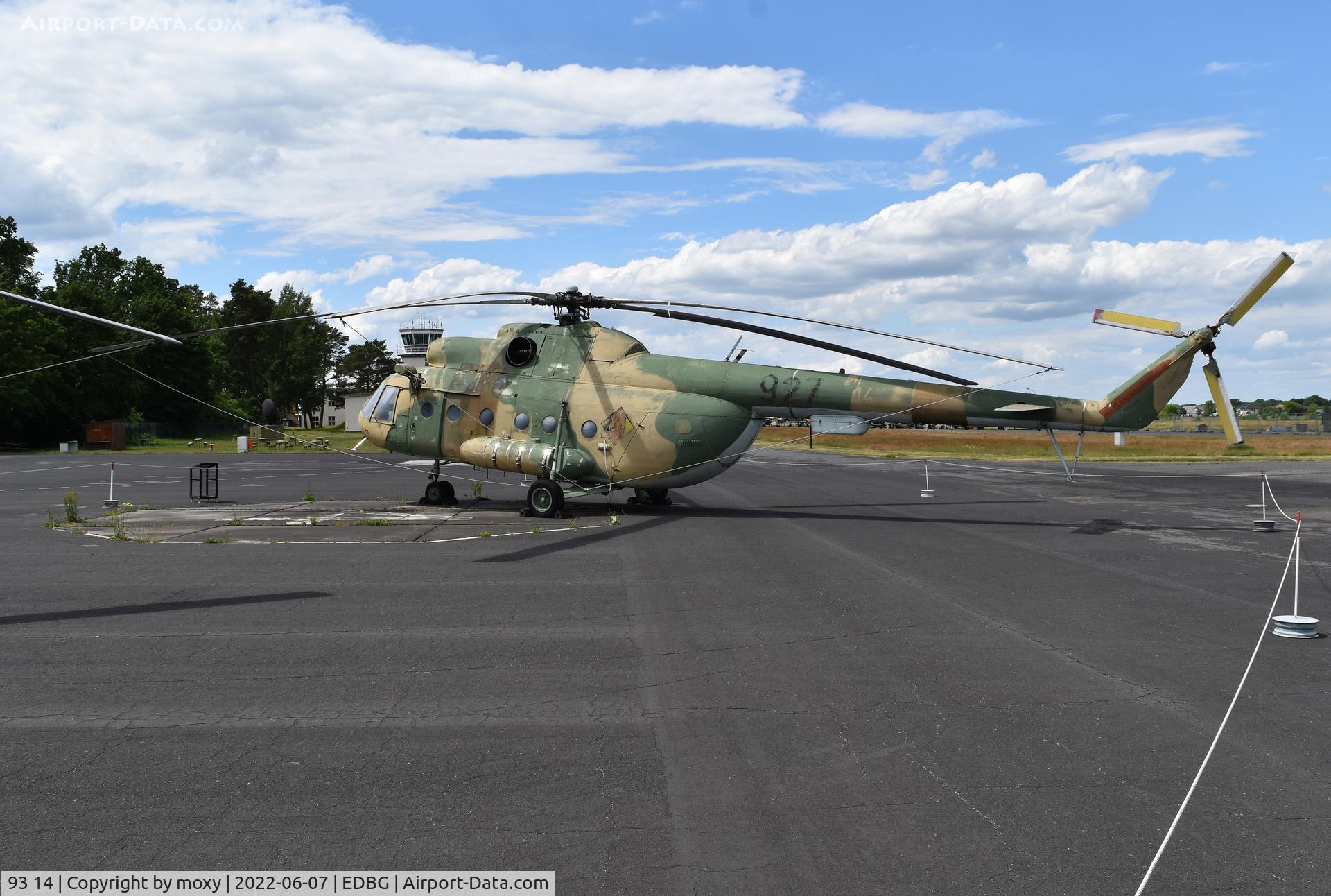 93 14, Mil Mi-8T Hip C/N 10543, Mil Mi-8T Hip at the Bundeswehr Museum of Military History – Berlin-Gatow Airfield.