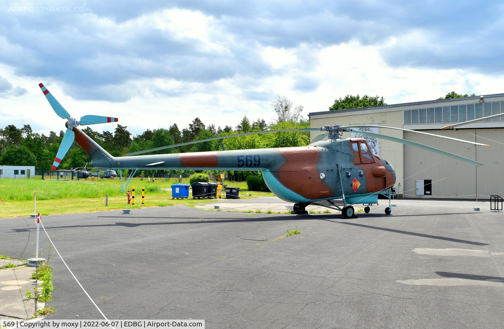 569, 1963 Mil Mi-4A Hound C/N 13146, Mil Mi-4A Hound at the Bundeswehr Museum of Military History – Berlin-Gatow Airfield.
