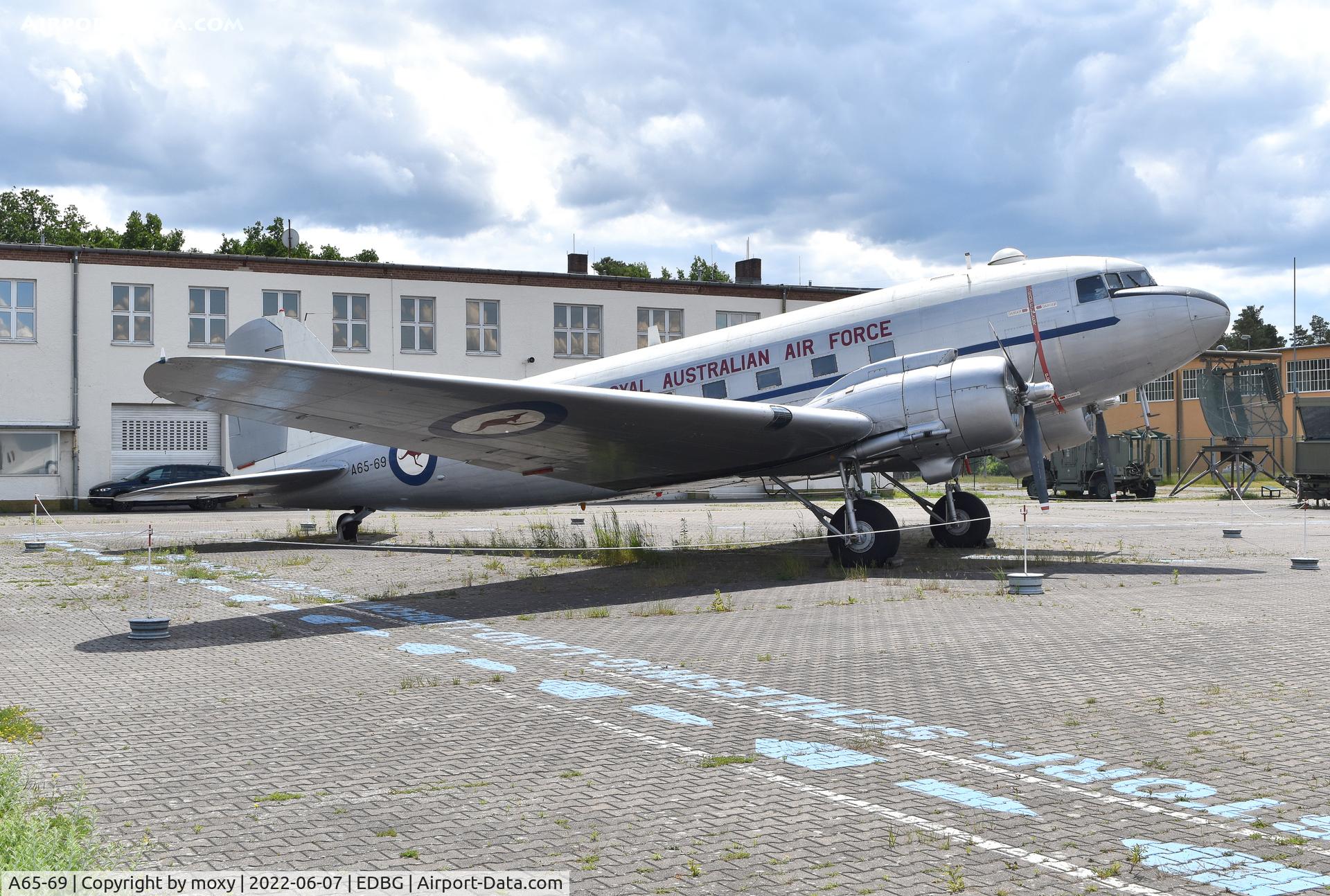 A65-69, 1943 Douglas C-47B Skytrain C/N 27127, Douglas C-47B Skytrain at the Bundeswehr Museum of Military History – Berlin-Gatow Airfield.