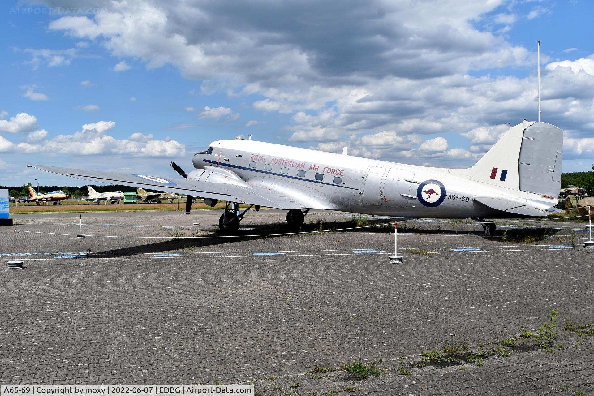 A65-69, 1943 Douglas C-47B Skytrain C/N 27127, Douglas C-47B Skytrain at the Bundeswehr Museum of Military History – Berlin-Gatow Airfield.