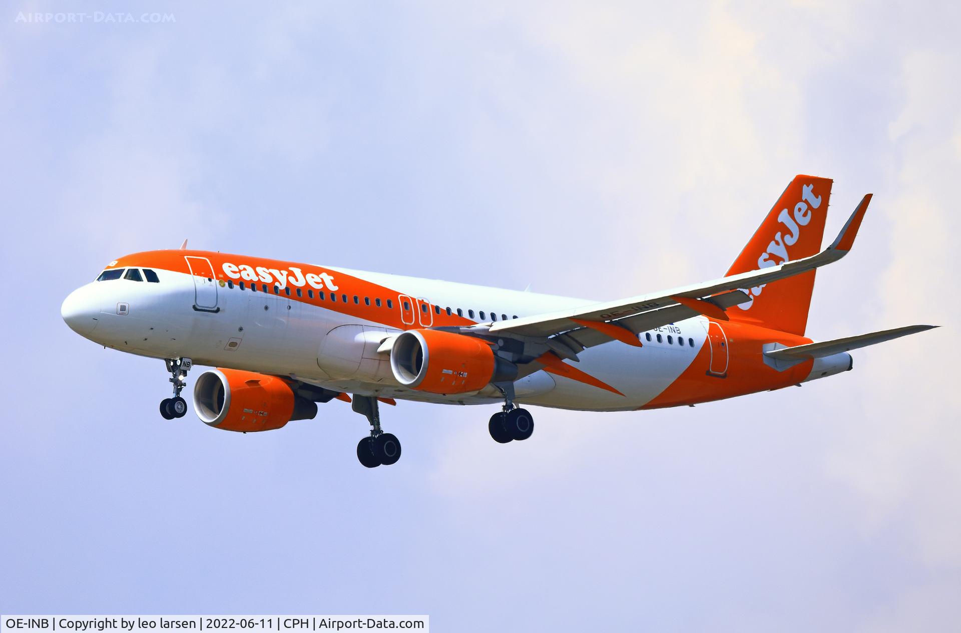 OE-INB, 2017 Airbus A320-214 C/N 7730, Copenhagen 11.6.2022