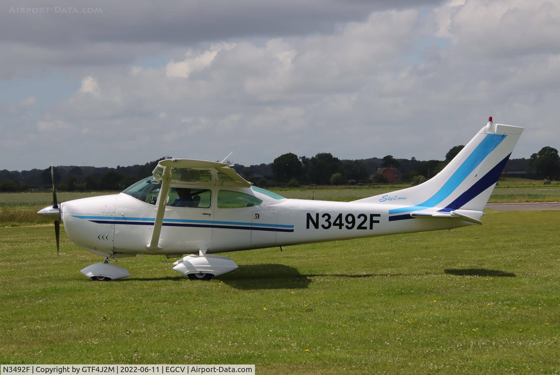 N3492F, 1966 Cessna 182J Skylane C/N 182-57492, N3492F at Sleap 11Jun22