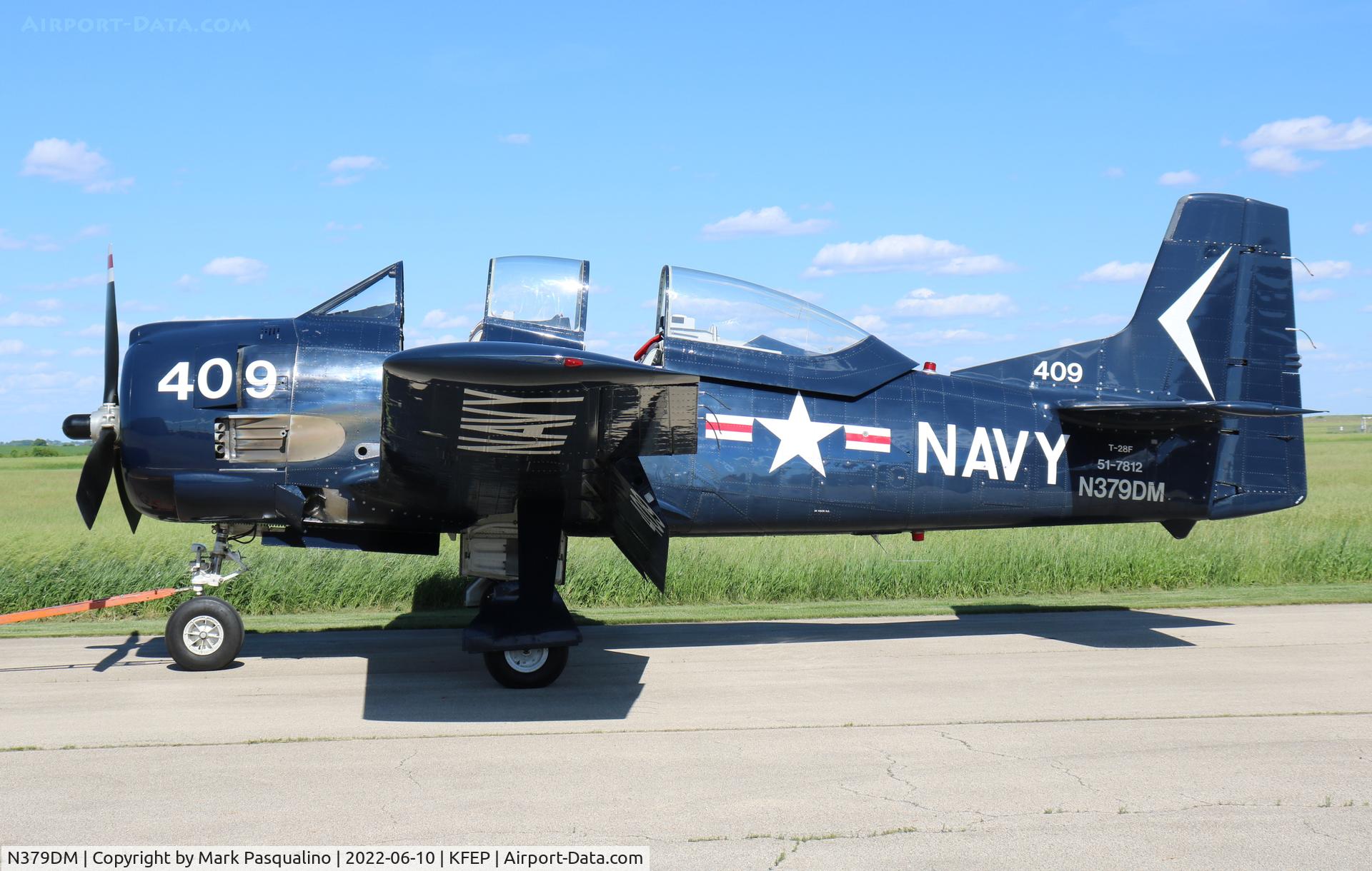 N379DM, 1951 North American T-28A Trojan C/N 174-665, North American T-28S
