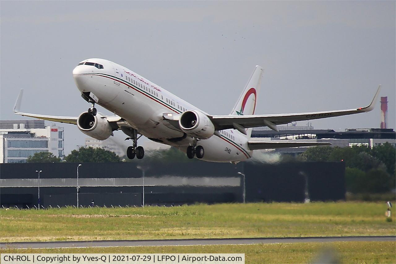CN-ROL, 2007 Boeing 737-8B6 C/N 33065, Boeing 737-8B6, Take off rwy 24, Paris-Orly airport (LFPO-ORY)