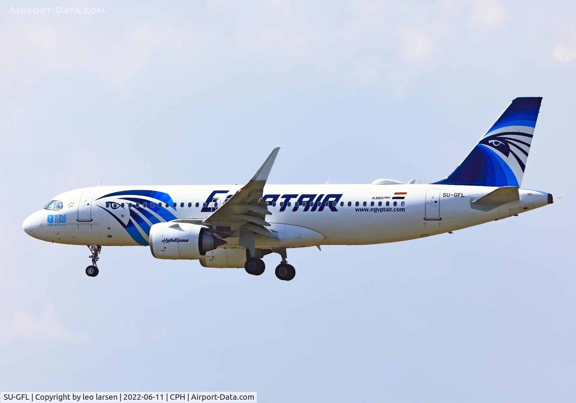 SU-GFL, 2020 Airbus A320-251N C/N 9526, Copenhagen 11.6.2022