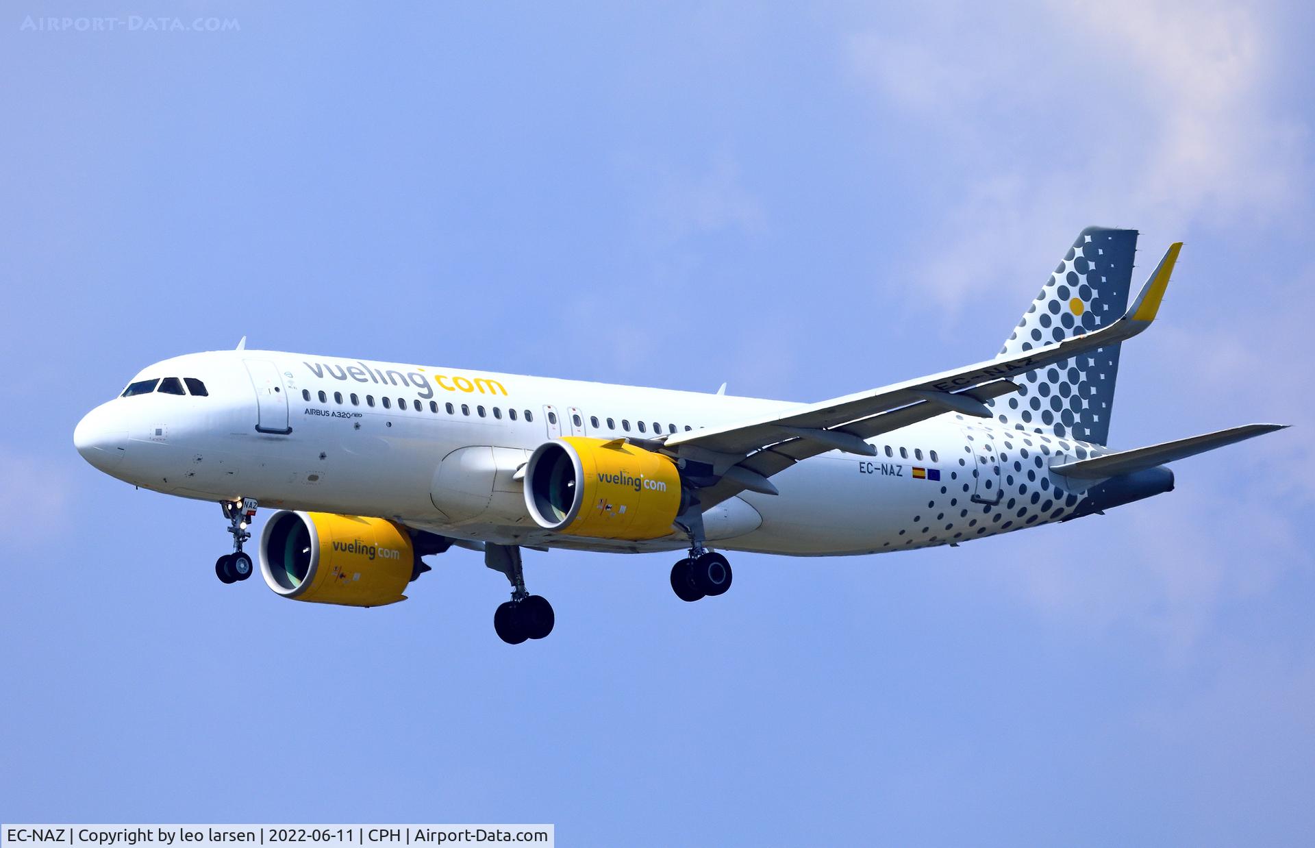 EC-NAZ, 2018 Airbus A320-271N C/N 8648, Copenhagen 11.6.2022