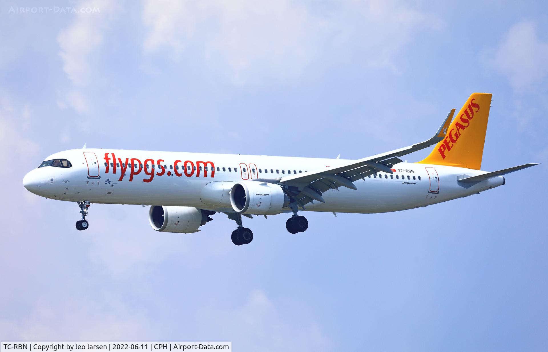 TC-RBN, 2022 Airbus A321-251NX C/N 10913, Copenhagen 11.6.2022.Name 