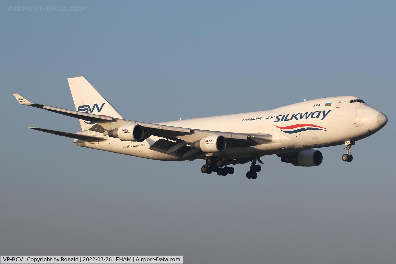 VP-BCV, 2006 Boeing 747-4H6F C/N 29902, at spl