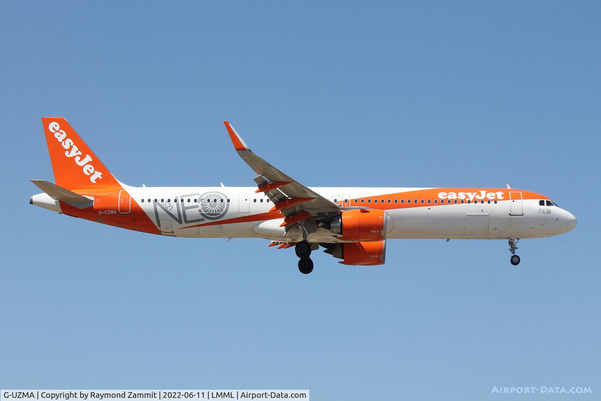 G-UZMA, 2018 Airbus A321-251NX C/N 8314, A321Neo G-UZMA Easyjet