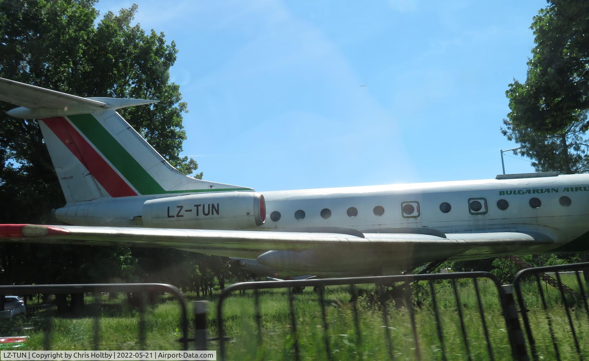 LZ-TUN, 1974 Tupolev Tu-134A C/N 4352307, De-registered and stored at Sofia Aiport in Bulgarian Airlines livery.