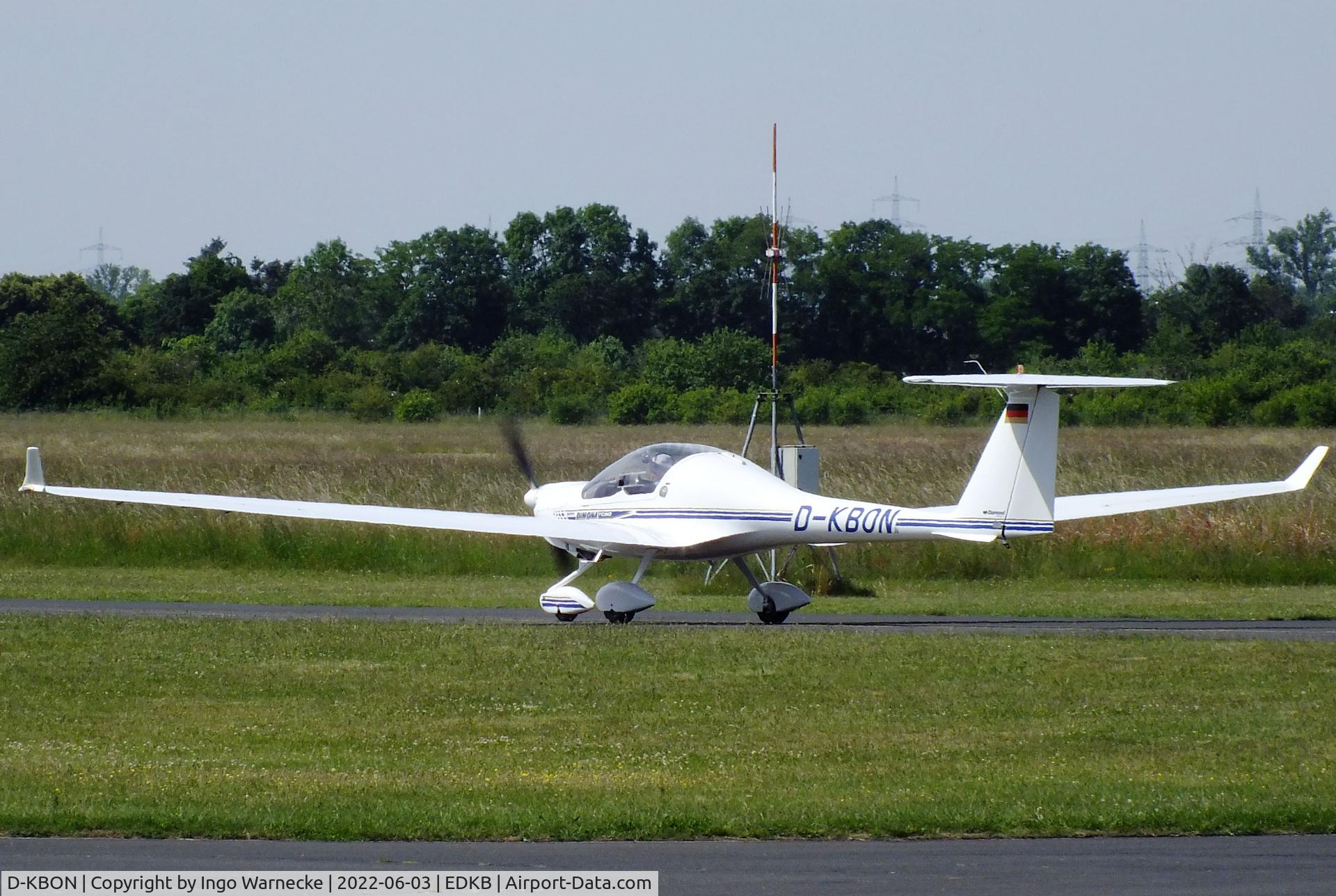D-KBON, Diamond HK-36TC Super Dimona C/N 3621, Diamond HK-36TC Super Dimona at Bonn-Hangelar airfield '2205-06