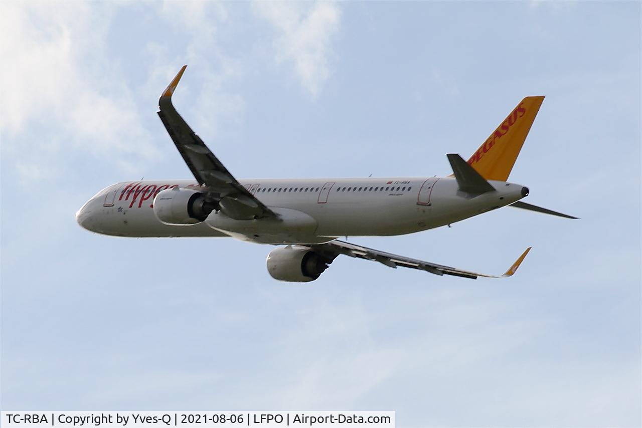 TC-RBA, 2019 Airbus A321-251NX C/N 8936, Airbus A321-251NX, Climbing from rwy 24, Paris Orly Airport (LFPO-ORY)
