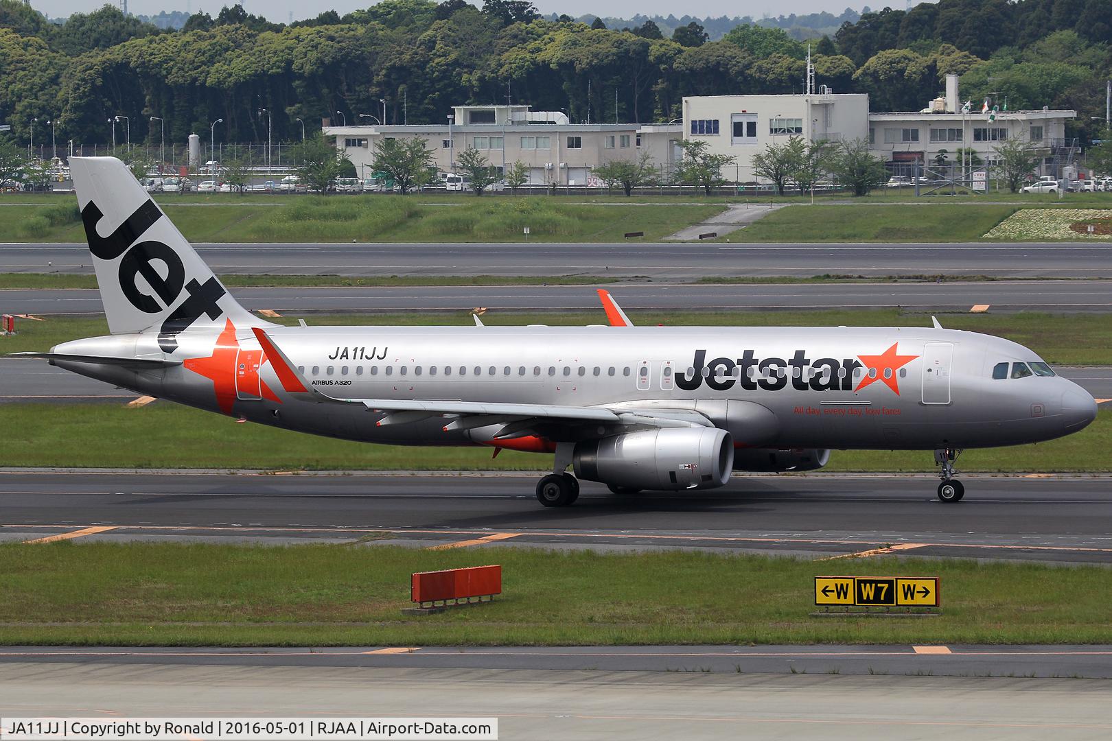 JA11JJ, 2013 Airbus A320-232 C/N 5598, at nrt
