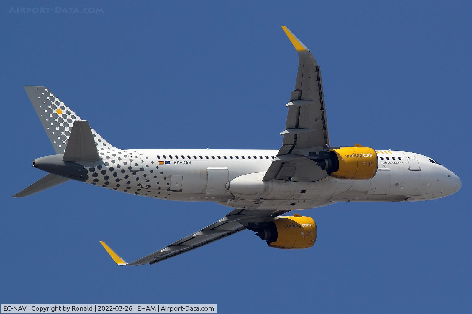 EC-NAV, 2018 Airbus A320-271N C/N 8565, at spl