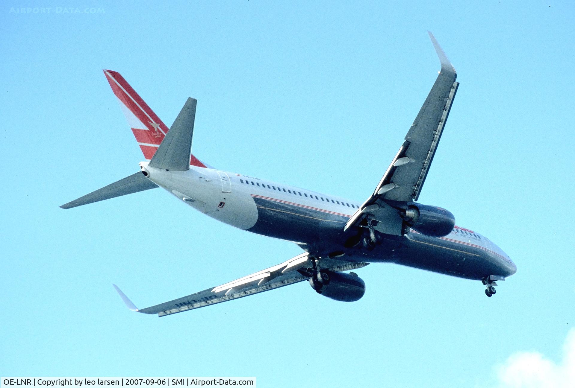 OE-LNR, 2005 Boeing 737-8Z9 C/N 33833, Samos 6.9.2007