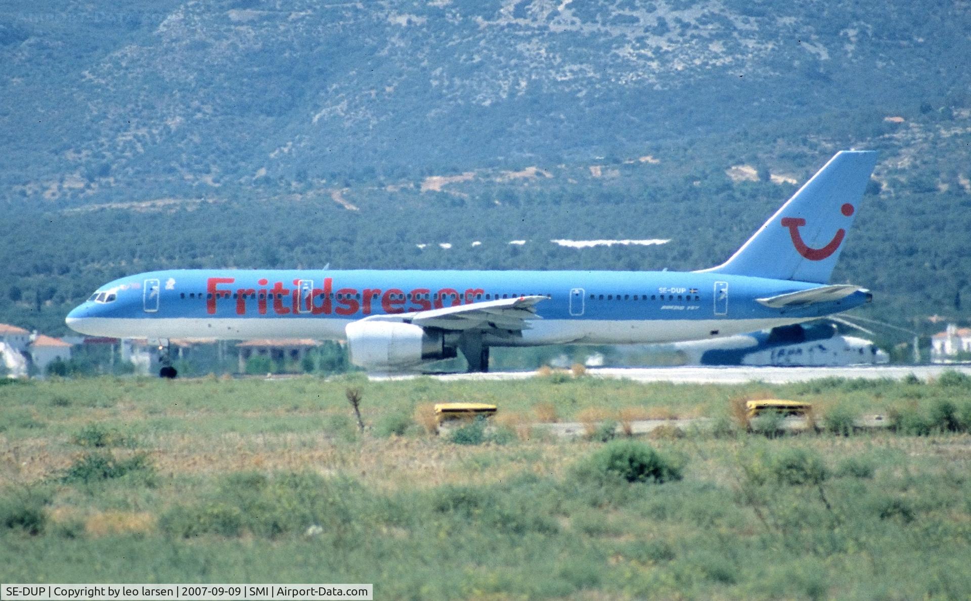 SE-DUP, 1990 Boeing 757-236 C/N 24793, Samos 9.9.2007