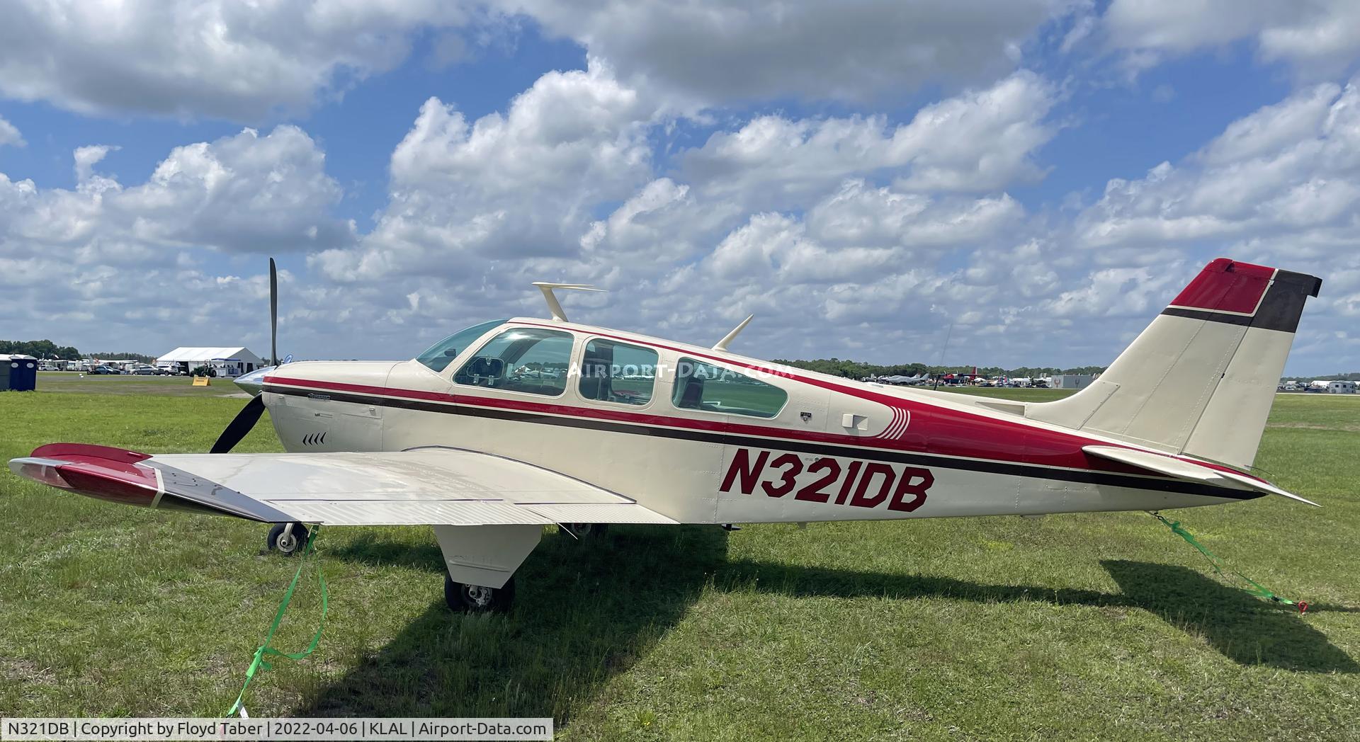 N321DB, 1978 Beech F33A Bonanza C/N CE-797, SUN N FUN