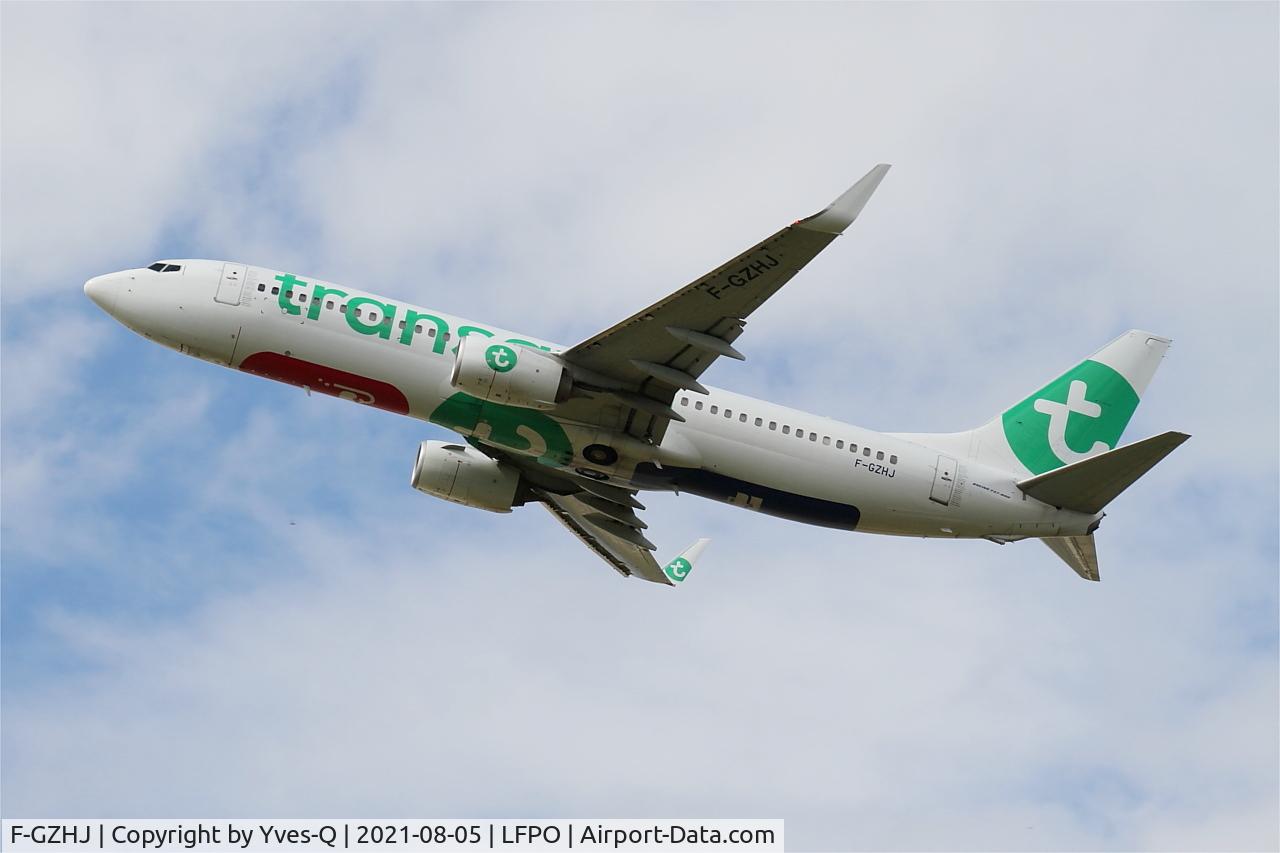 F-GZHJ, 2013 Boeing 737-86J C/N 37778, Boeing 737-86J, Climbing from rwy 24, Paris Orly Airport (LFPO-ORY)