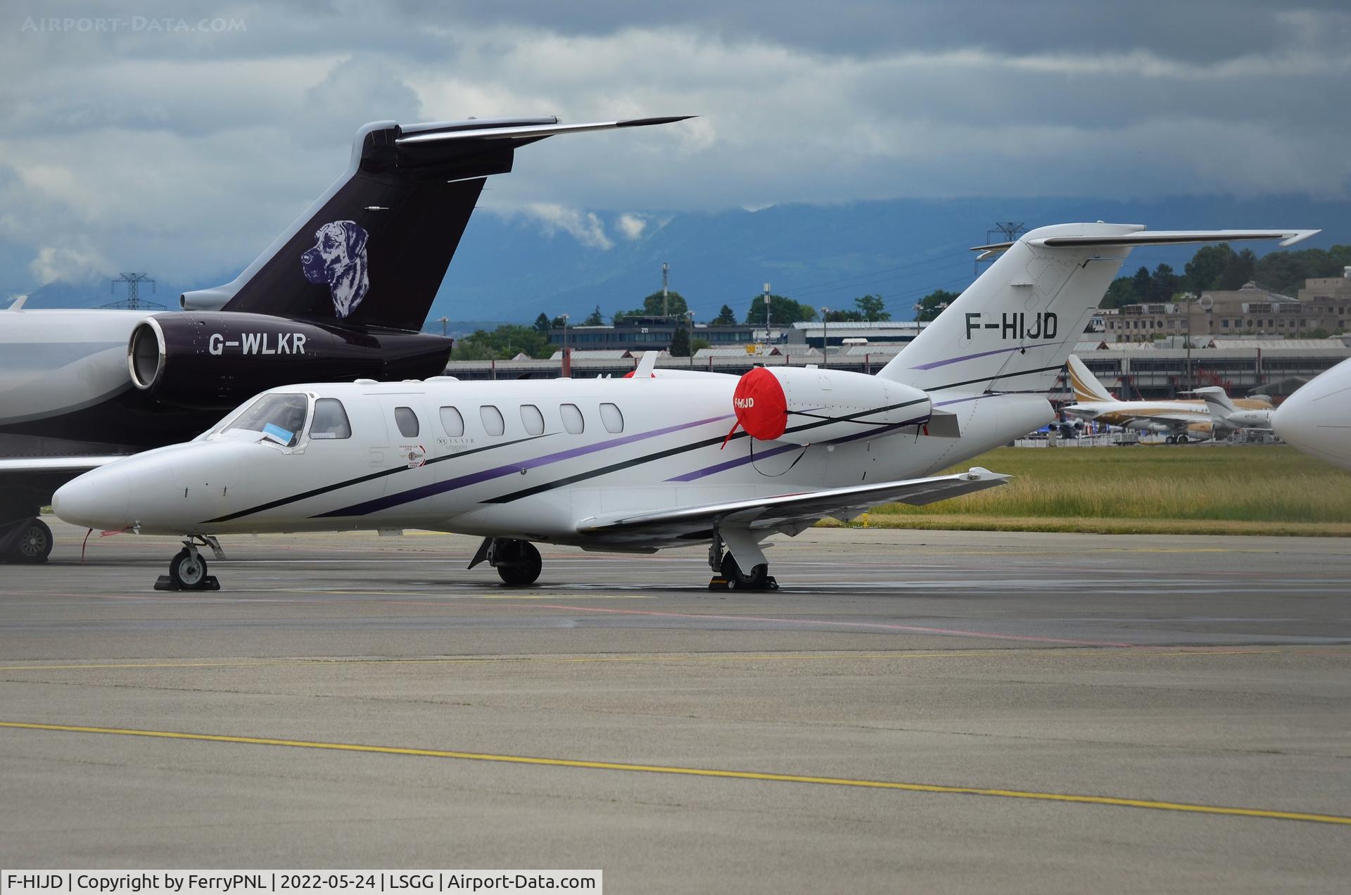 F-HIJD, 2010 Cessna 525A CitationJet CJ2+ C/N 525A-0462, D-Aeris Ce525A