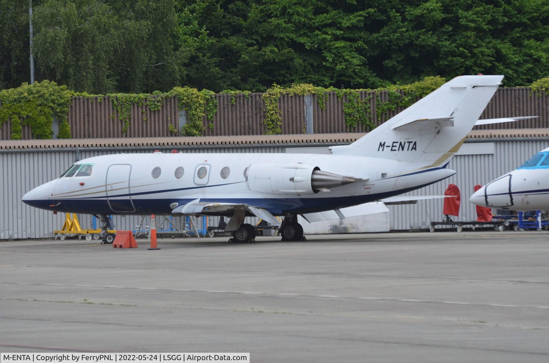 M-ENTA, 1987 Dassault Falcon 200 C/N 511, A rare sight nowadays Falcon 200 owned by Riviera Invest