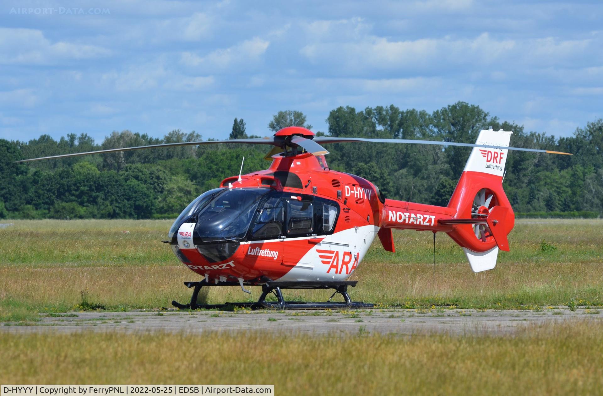 D-HYYY, Eurocopter EC-135T-1 C/N 0006, DRF EC135