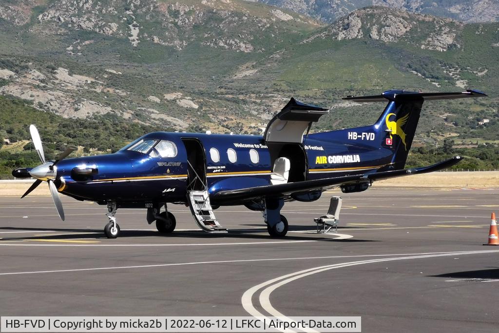 HB-FVD, 2008 Pilatus PC-12/47E C/N 1072, Parked