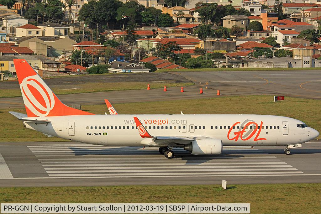 PR-GGN, 2009 Boeing 737-8EH C/N 35827, GOL CGH