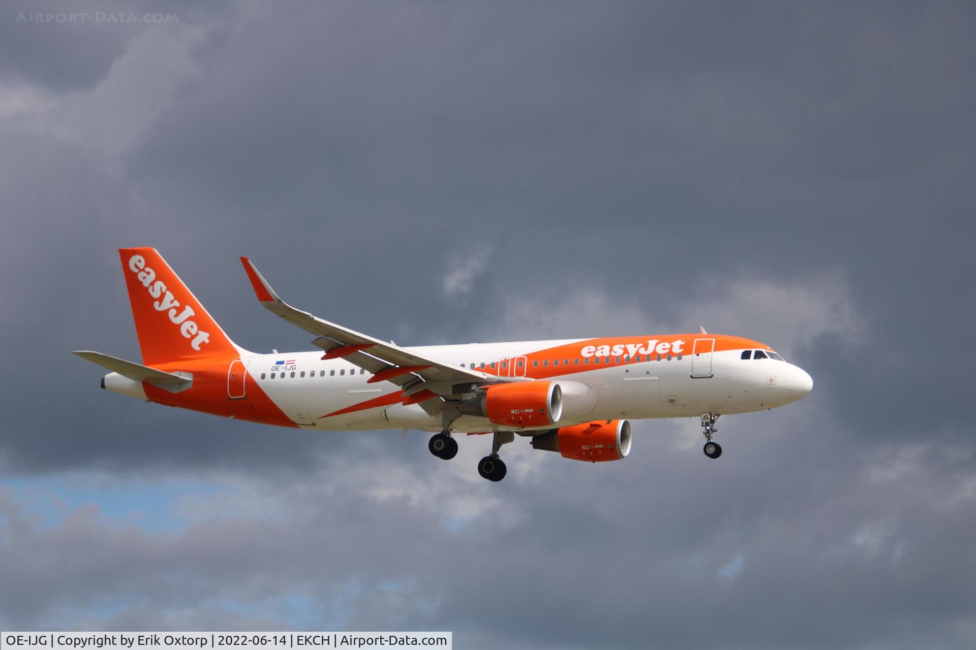 OE-IJG, 2015 Airbus A320-214 C/N 6788, OE-IJG landing rw 22L