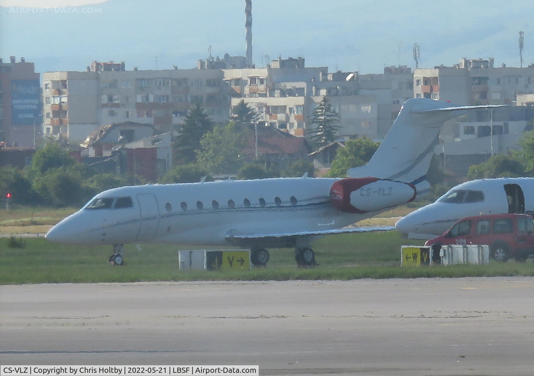 CS-VLZ, 2018 Israel Aircraft Industries Gulfstream G280 C/N 2149, Parked at Sofia Airport, Bulgaria
