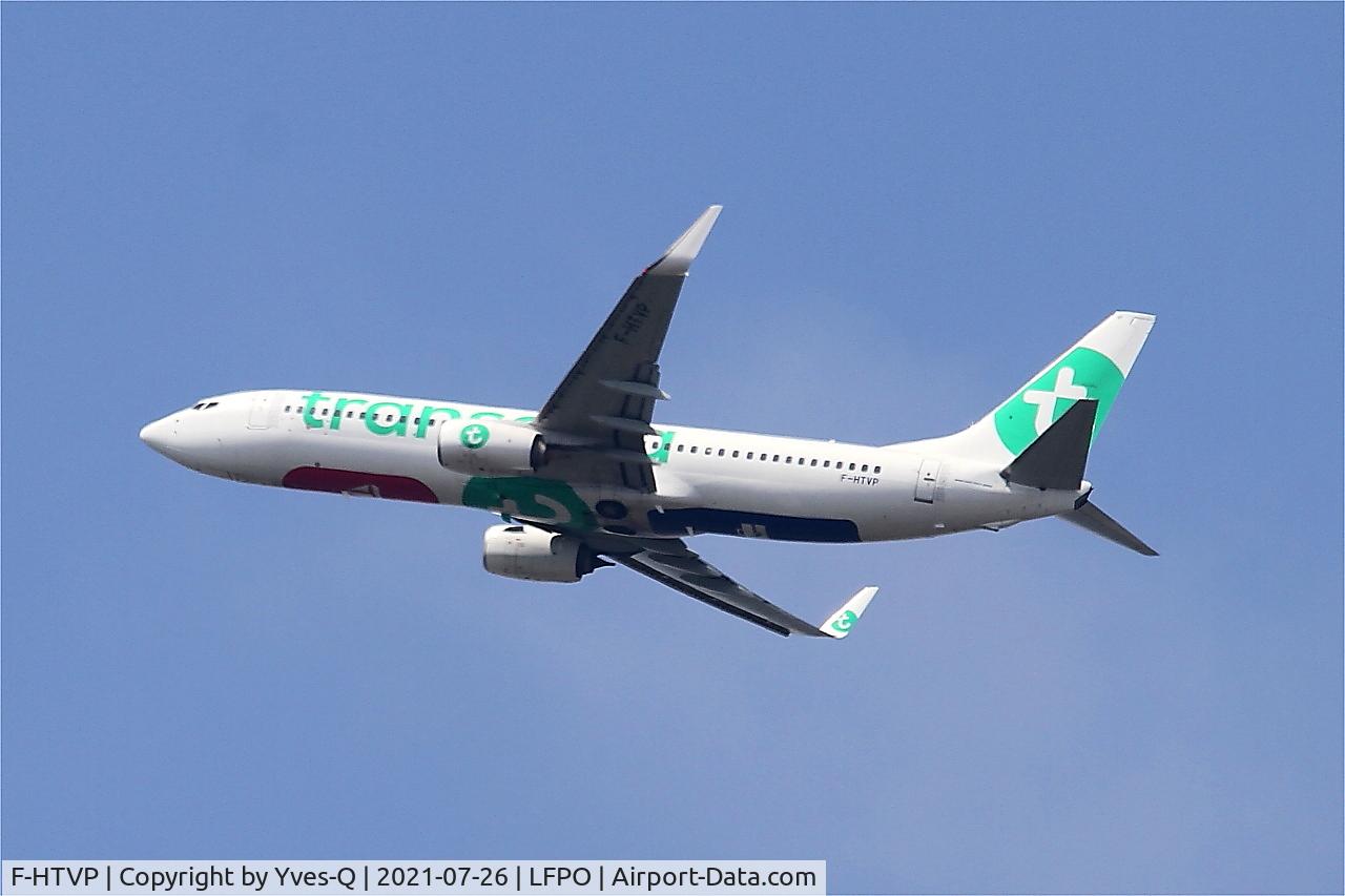 F-HTVP, 2013 Boeing 737-8AL C/N 39060, Boeing 737-8AL, Climbing from rwy 24, Paris Orly airport (LFPO-ORY)