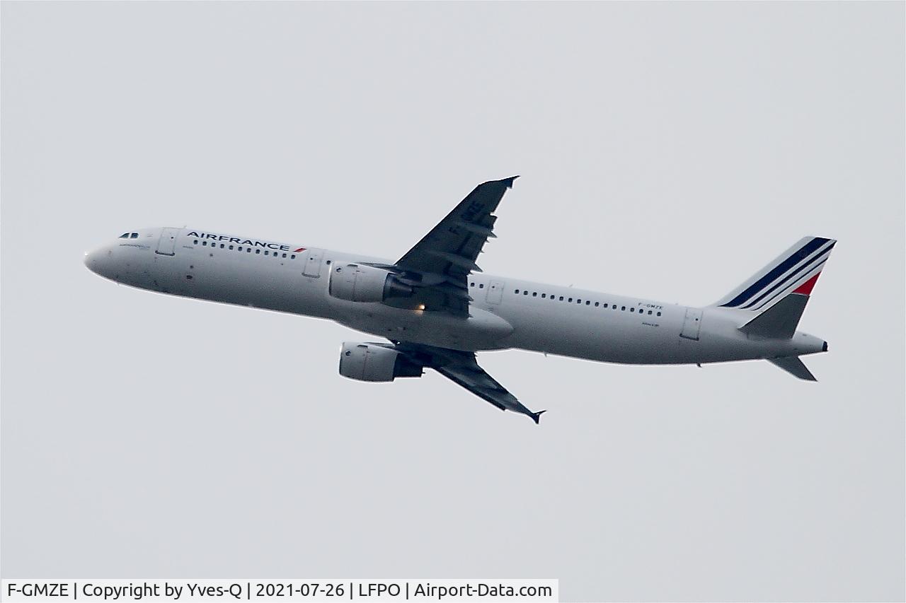 F-GMZE, 1995 Airbus A321-111 C/N 544, Airbus A321-111, Climbing from rwy 24, Paris-Orly Airport (LFPO-ORY)