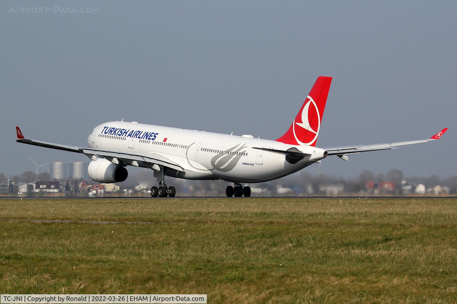 TC-JNI, 2010 Airbus A330-343X C/N 1160, at spl